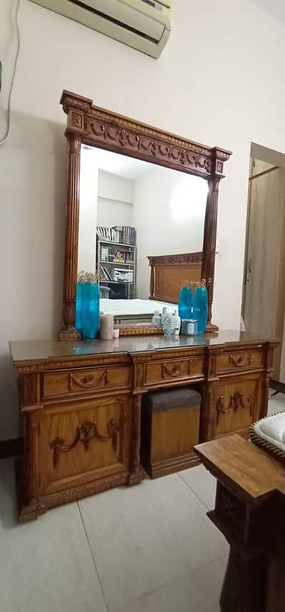 Slightly used king size bed set