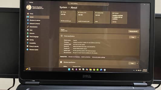 Dell Latitude E7450 i7 5th Generation