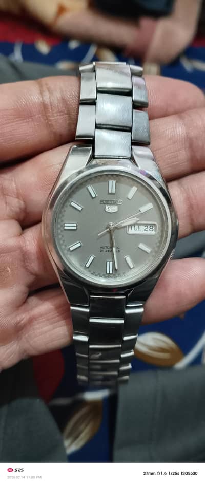 Seiko 5 7s26 Automatic watch