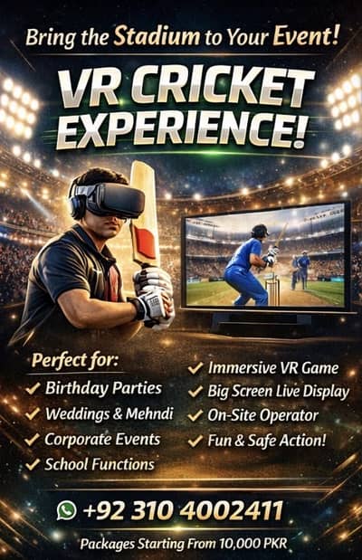 Vr birthday setup for kids