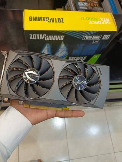 RTX 3060ti zotac twin edge graphics card with box