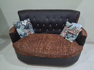 sofa set (2 seater + 2 single seater)