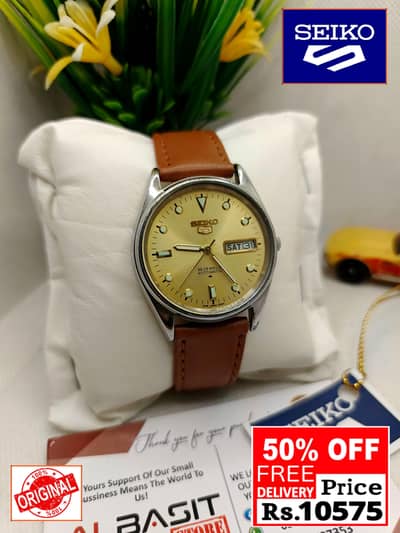 Seiko 5 Citizen Orient Automatic Pre-Owned watch Japan 03161737353