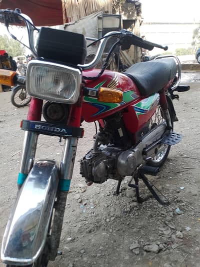 Honda CD 70 Karachi number
