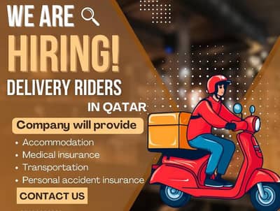 Qatar Bikerider Work Permit Visa Jobs Available