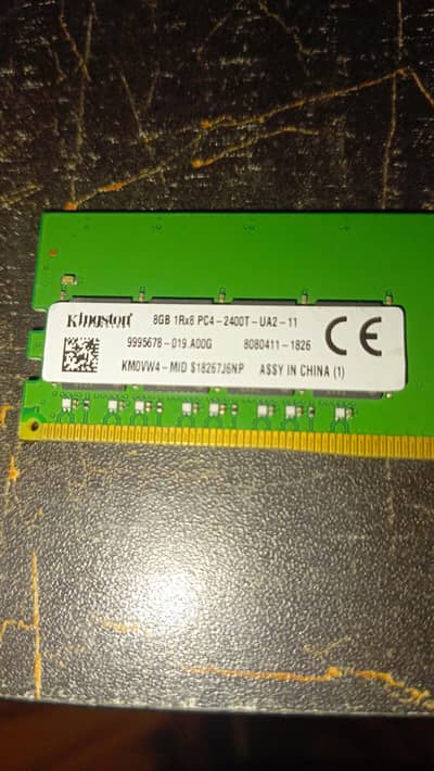Kingston 8GB DDR4 2400mhz Ram For Sale Just 10k
