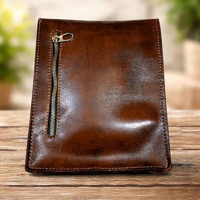 “Exclusive Handmade Pure Leather Crossbar Bag – Luxury Artisan Craft”
