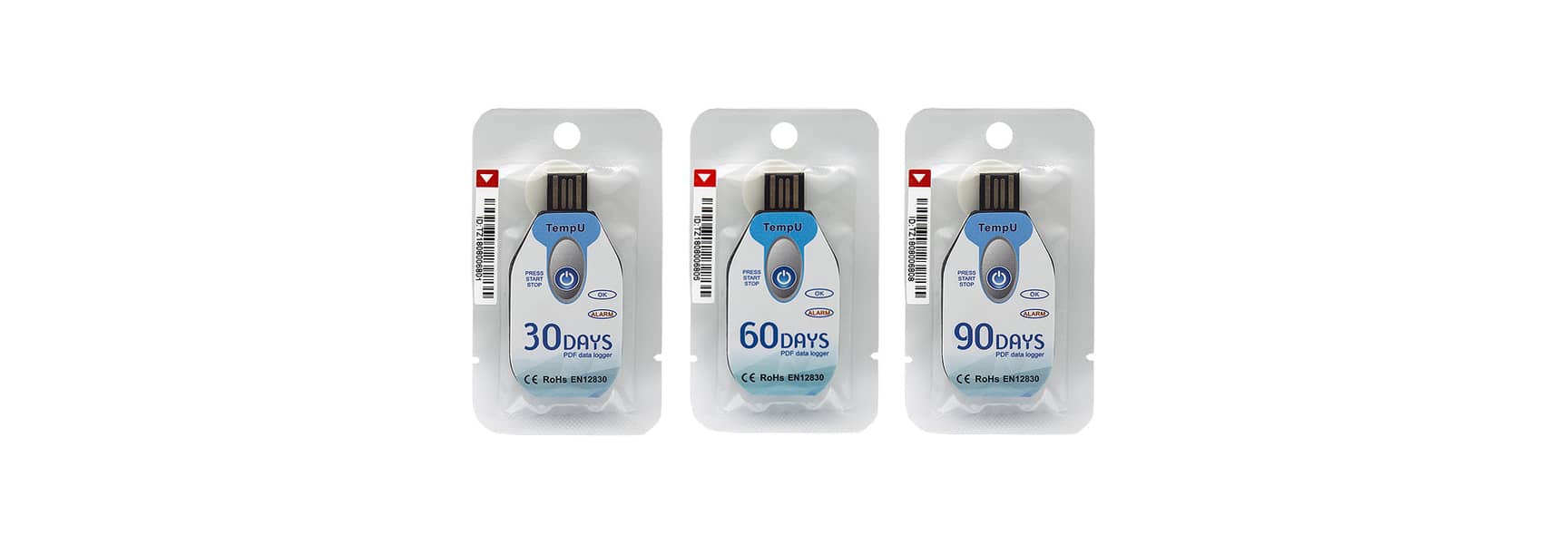 Tzone TempU02 Data Logger | Single Use PDF Temperature Data Logger 1