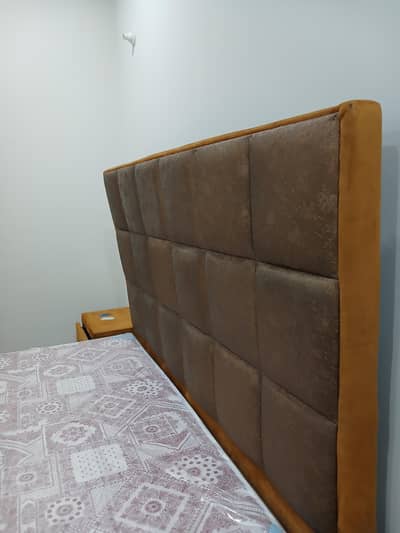 urgent sale due to change furniture bed with brand new mattress