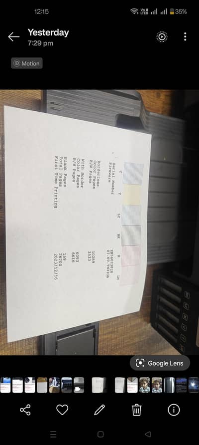 Epson printer head L8050 original