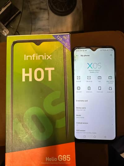 Infinix Hot 10S | 6/128 | With Box