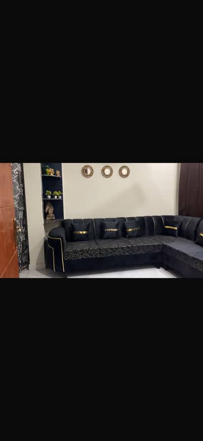 L shaped 7 seater sofa set for sale
