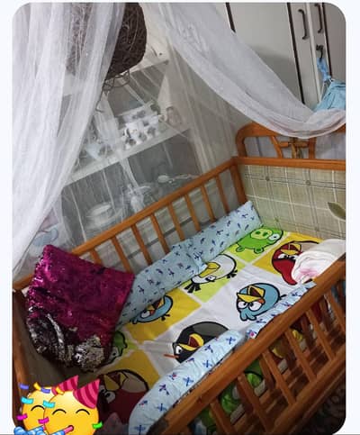 Baby Cot | Wooden Cot | crib| swing| Baby Bed| Cot.  kids Bed