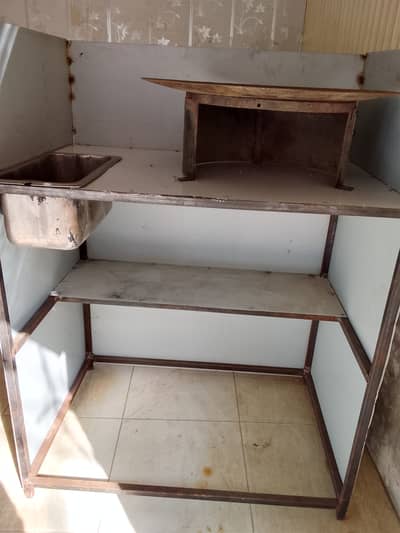Fryer counter+twa+stand for sale new