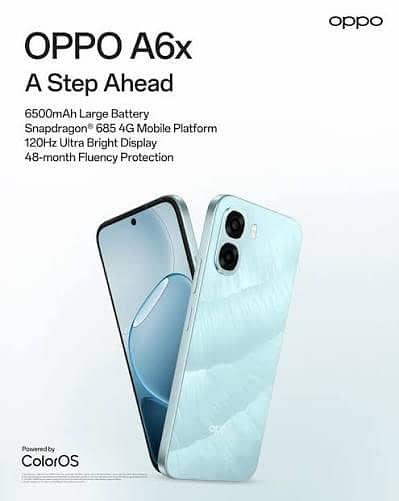 oppo a6x 4 128 just 2 day use charger pack