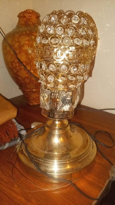 disco light and table lamp light disco