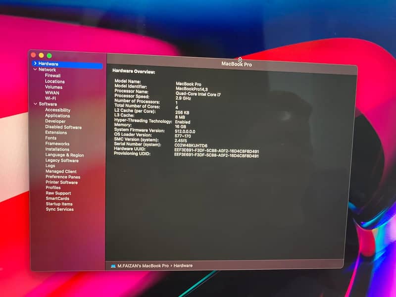 Apple MacBook pro 10