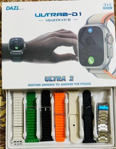 ultra smart watches with 7 starps