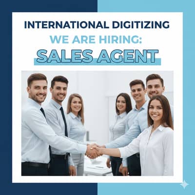 Job Title: Digitizing Sales Agent Required