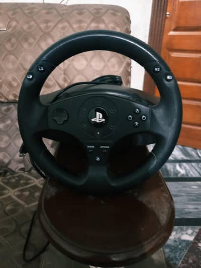 Trustmaster t80 steering wheel  10by10  1 month used