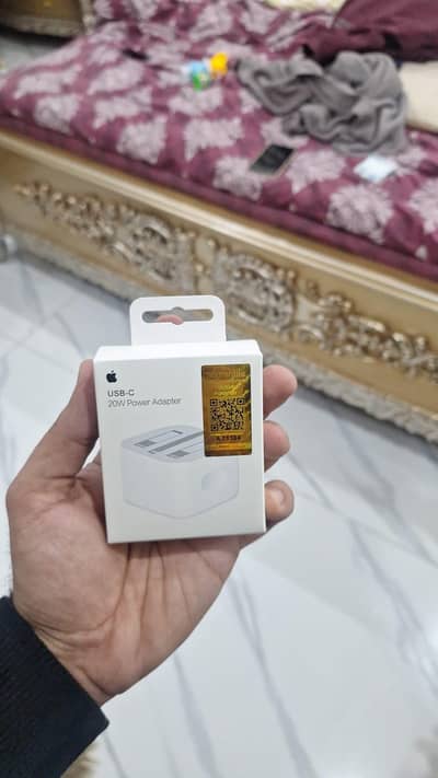 I have Iphone 15 adapter 20 watt brand new