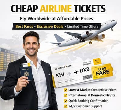 Sasti Airlines Tickets - Big Discount Fare