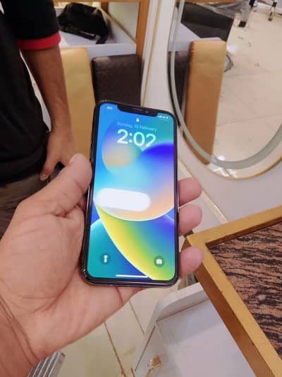 IPhone X pta approved memory 256