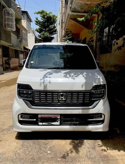 honda N wgn custom( paddle shifter }