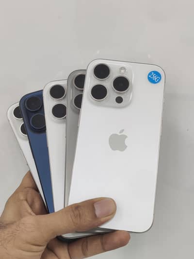 iphone 15 pro 256gb Sim+Esim PTA approved vip price