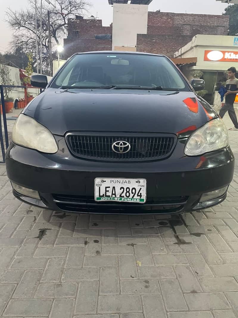Corolla glti 8