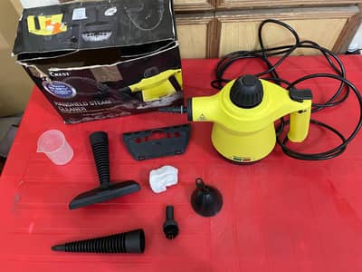 Sil Hand Held Steam Cleaner and Garment Steamer with Accessories