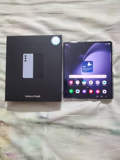 Samsung z fold 5 ice blue 512gb official approved
