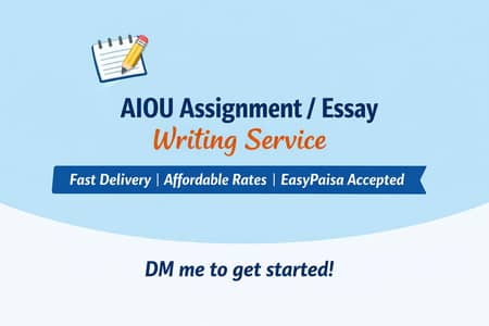 aiou assignment /writing service