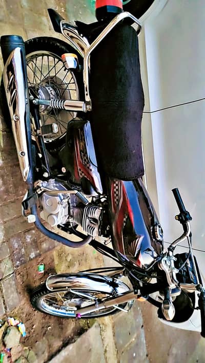 Honda CG125 2024 model unregistered applied for