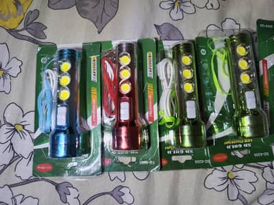 rechargeable torch lights available for sale