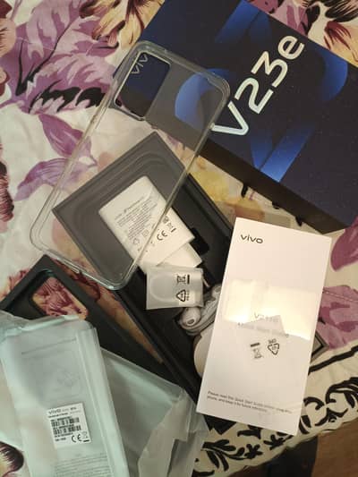 vivo v23e Brand New Condition 8/128 Unused Accessories