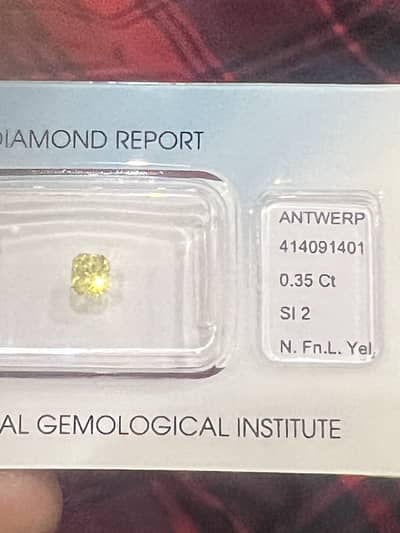 Diamond Natural Fancy L Yellow