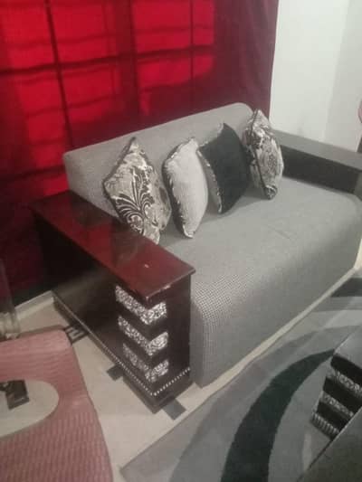 sofa set with tables