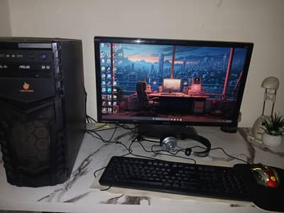 Gaming PC Setup with 27” Monitor – Complete Package