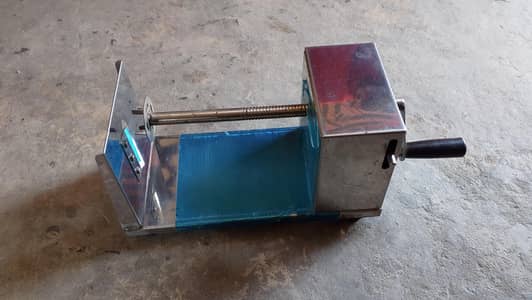 spiral potato machine stainless steel