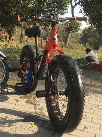 Fat tyre cycle small size