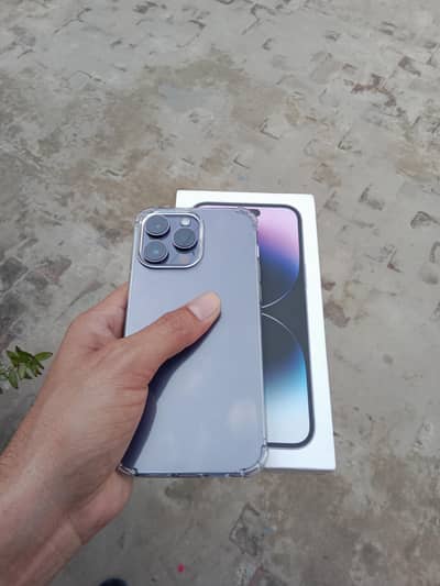 Iphone 14pro Max  BH96% Full Box 10/10