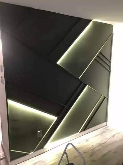 new molding wall design 3D media wall design future wall design