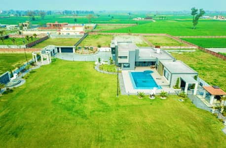 1 Kanal Farm House Plot For Sale At Investor Rate Farmers Farms Houses Phase 6, Barki Road