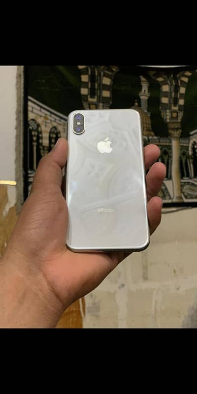 iphone X 64gb factory unlock white colour battery 100%