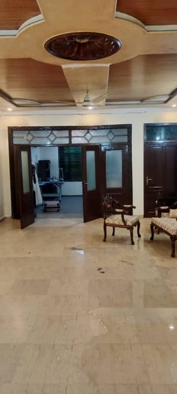 10 Marla Lower Portion For Rent In Johar Town F2 Block