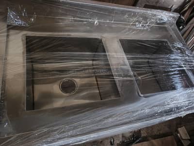 washing sink single and double stainless steel available for sale