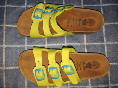 Mule Lico unisex Sandl lemon Blue  7/8 Year