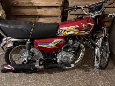 honda CG125 red 2024/5
