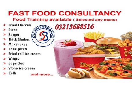 Recipe Burger Pizza Shawarma Equipment Pizza Oven Fryer Breading Table